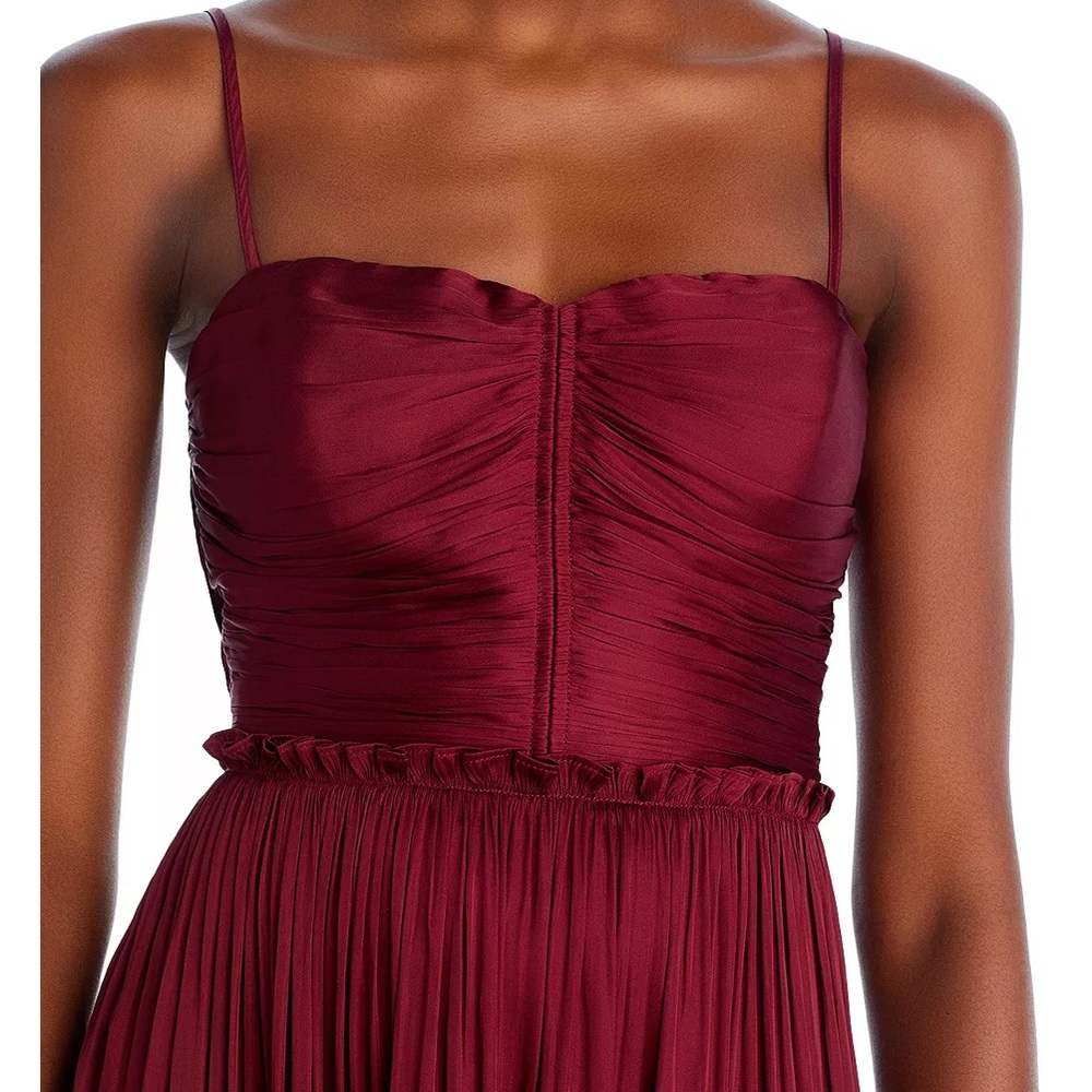 AQUA Ruched Top Midi Dress - 100% Exclusive - Picture 2 of 5